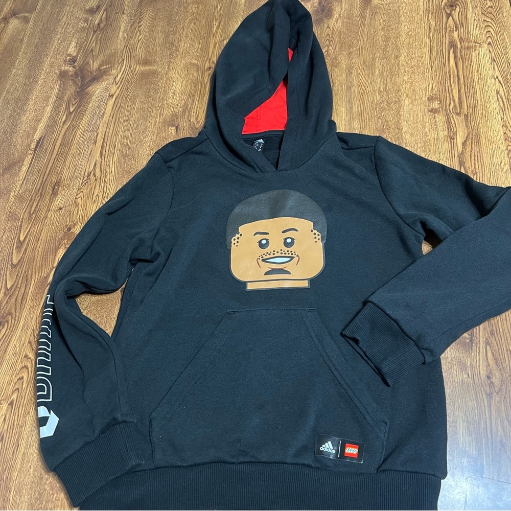 ADIDAS X LEGO PULLOVER DAMIAN LILLARD Hoodie youth size small